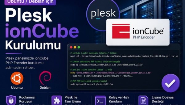 Ubuntu / Debian için Plesk IonCube Kurulumu